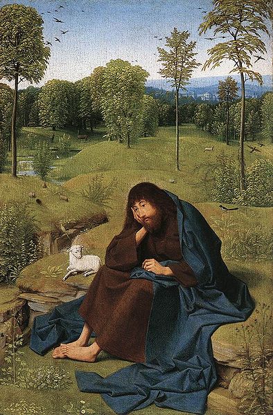 John the Baptist gecomprimeerd Geertgen tot Sint Jans wikimedia