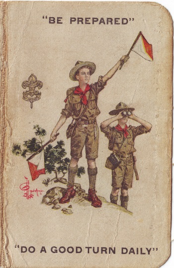 Vintage Boy scout cropped
