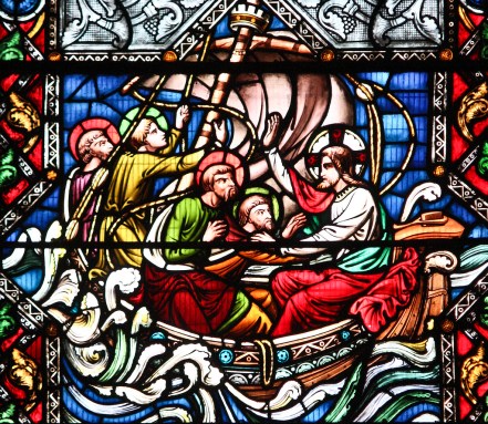 Christ calms the storm Fr lawrence Lew, O.P.