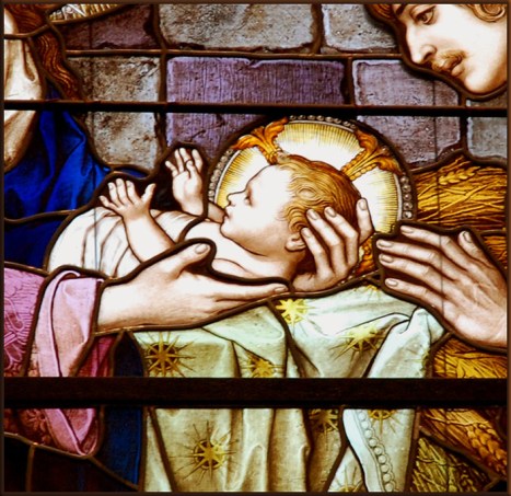 The Nativity 1890 1910 by Franz Mayer&Co (detail) by Plum Leaves